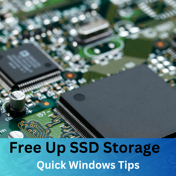 how to free up SSD storage